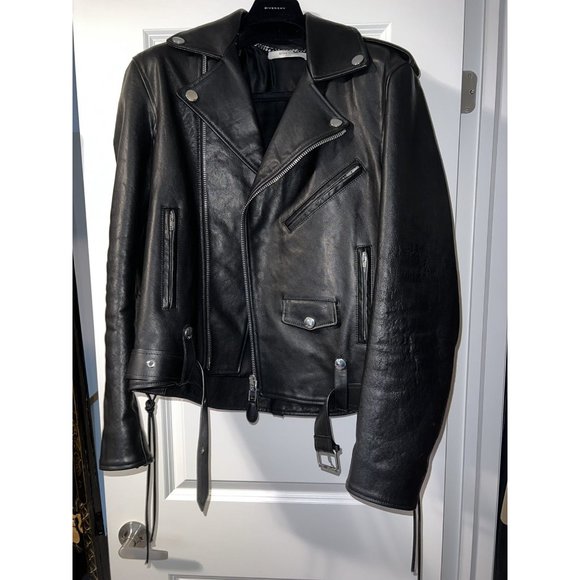 Givenchy Calfskin Classic Biker Jacket - Picture 5 of 15